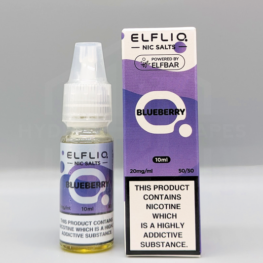 Elfliq - Official Elf Bar Nic Salt - Blueberry - Hyde Vapes - Waterloo