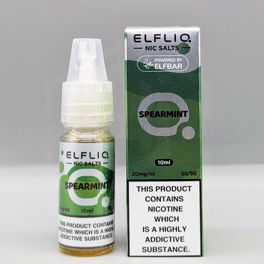 Elfliq - Official Elf Bar Nic Salt - Spearmint - Hyde Vapes - Waterloo