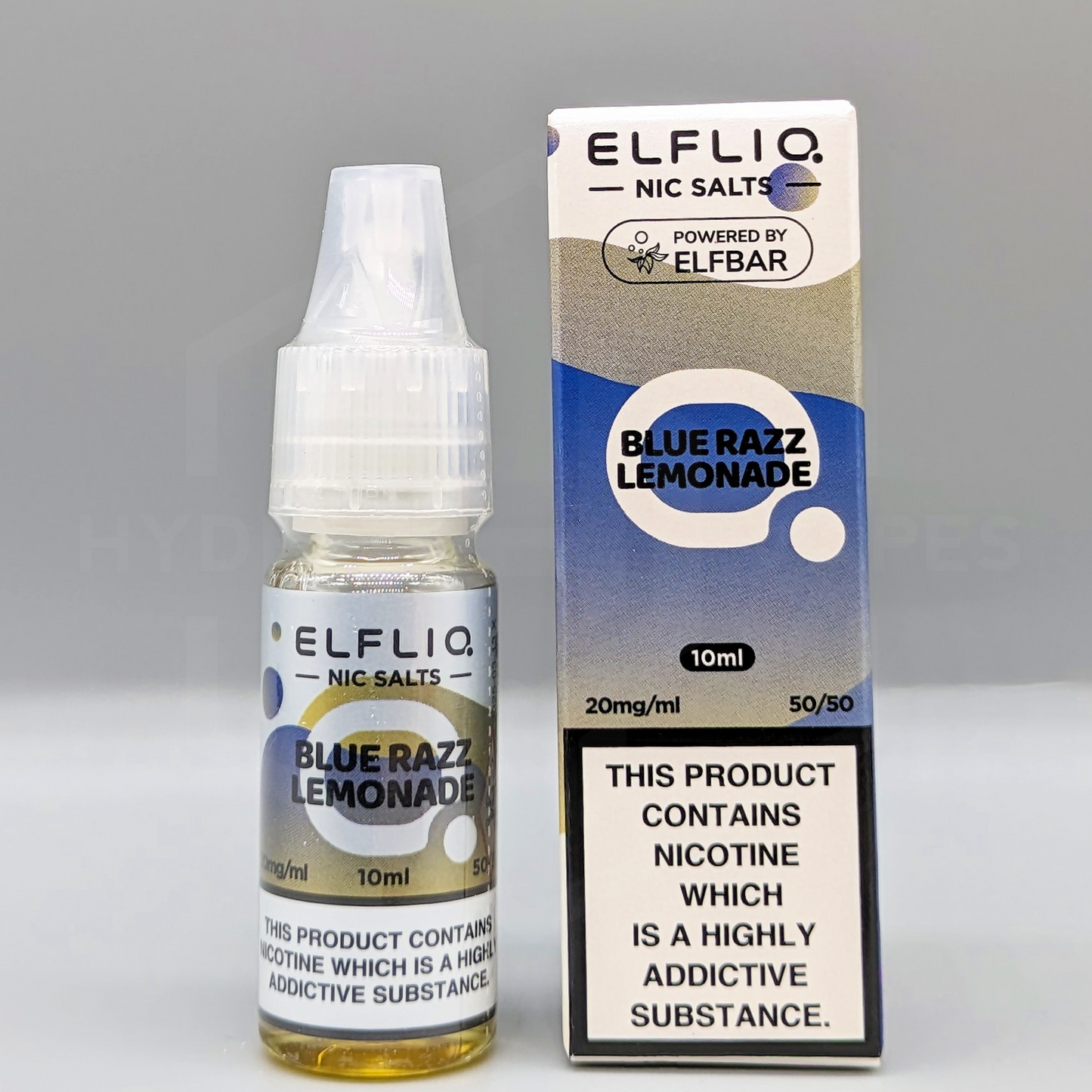 Elfliq - Official Elf Bar Nic Salt - Bluerazz Lemonade - Hyde Vapes - Waterloo