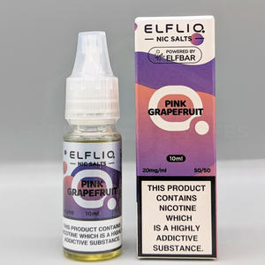 Elfliq - Official Elf Bar Nic Salt - Pink Grapefruit - Hyde Vapes - Waterloo