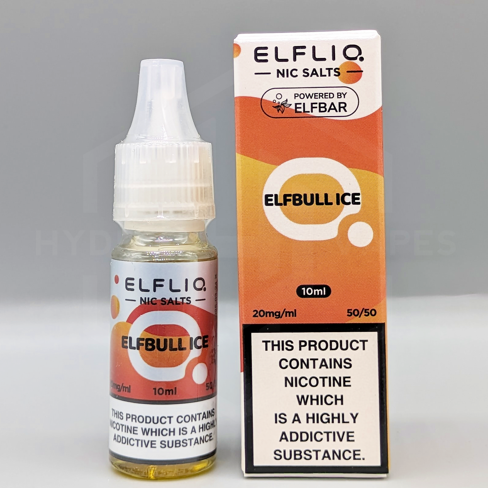 Elfliq - Official Elf Bar Nic Salt - Elfbull Ice - Hyde Vapes - Waterloo