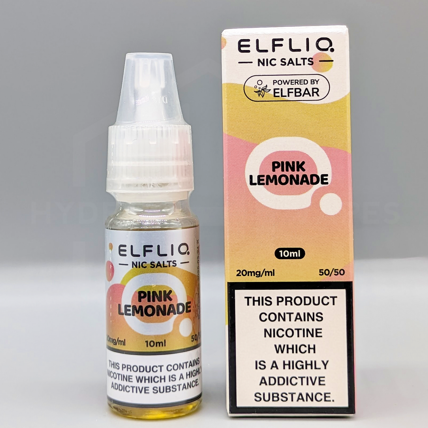 Elfliq - Official Elf Bar Nic Salt - Pink Lemonade - Hyde Vapes - Waterloo