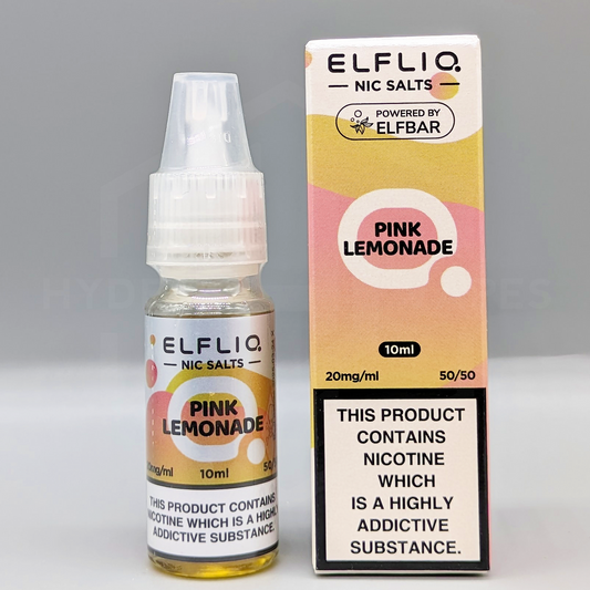 Elfliq - Official Elf Bar Nic Salt - Pink Lemonade - Hyde Vapes - Waterloo