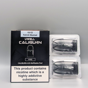 Uwell - Caliburn A3S Replacement Pod - Hyde Vapes - Waterloo