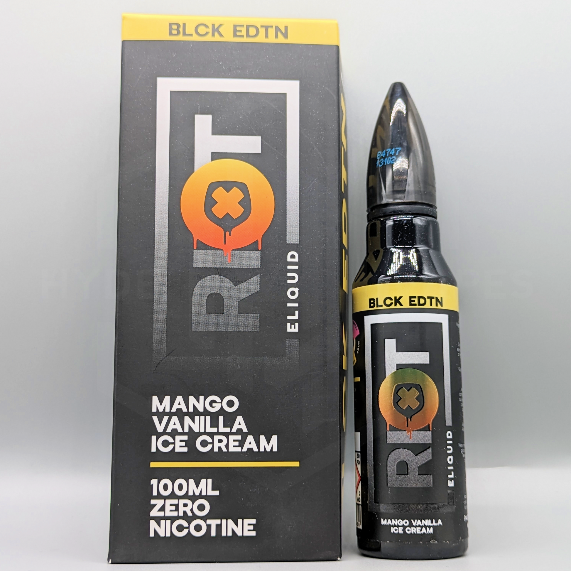 Riot Squad BLCK EDTN - Mango Vanilla Ice Cream - Hyde Vapes - Waterloo