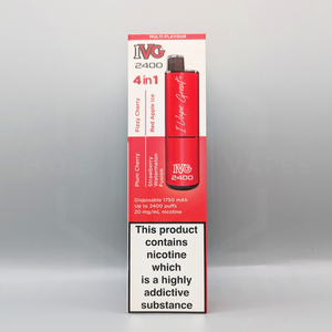 IVG 2400 Disposable - Multi Flavour Red Edition - Hyde Vapes - Waterloo