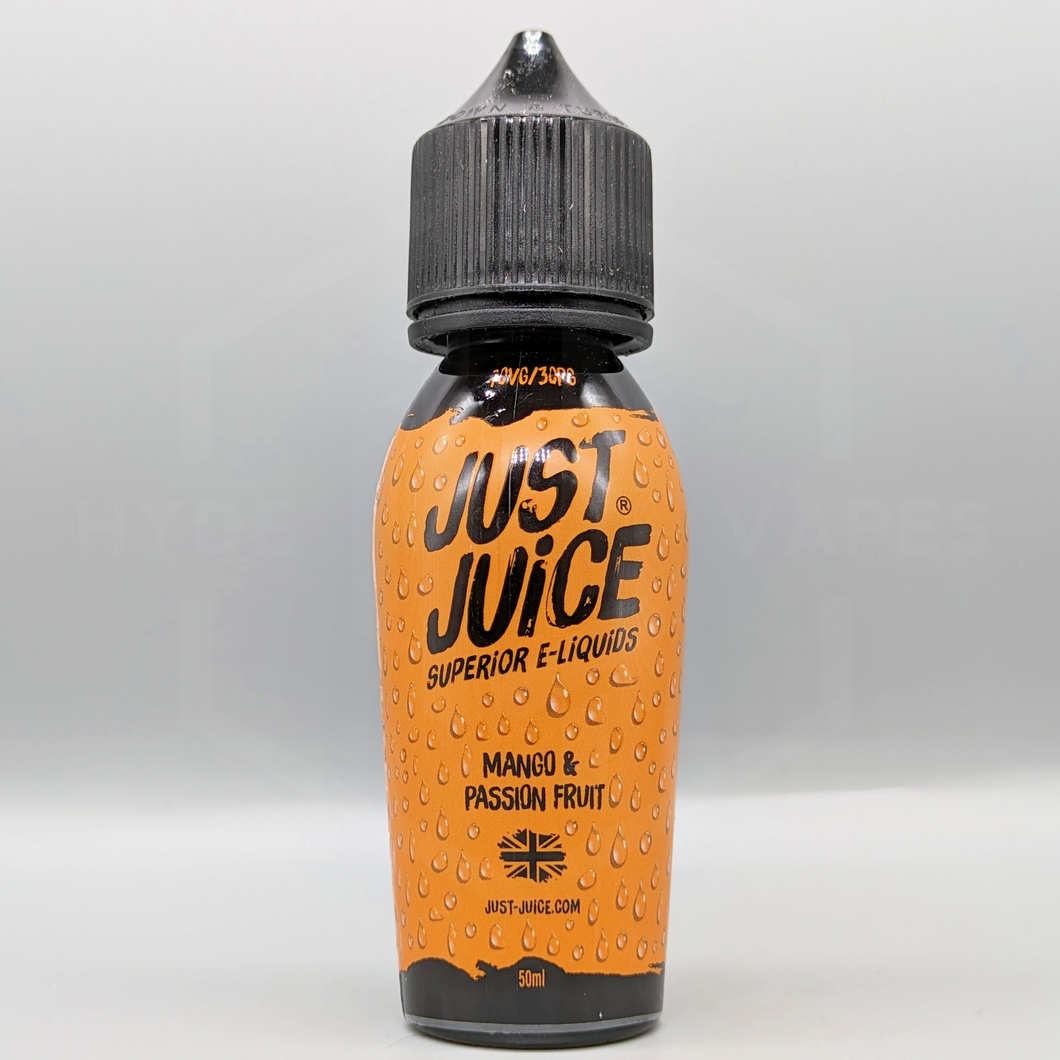 Just Juice - Mango & Passion Fruit - Hyde Vapes - Waterloo