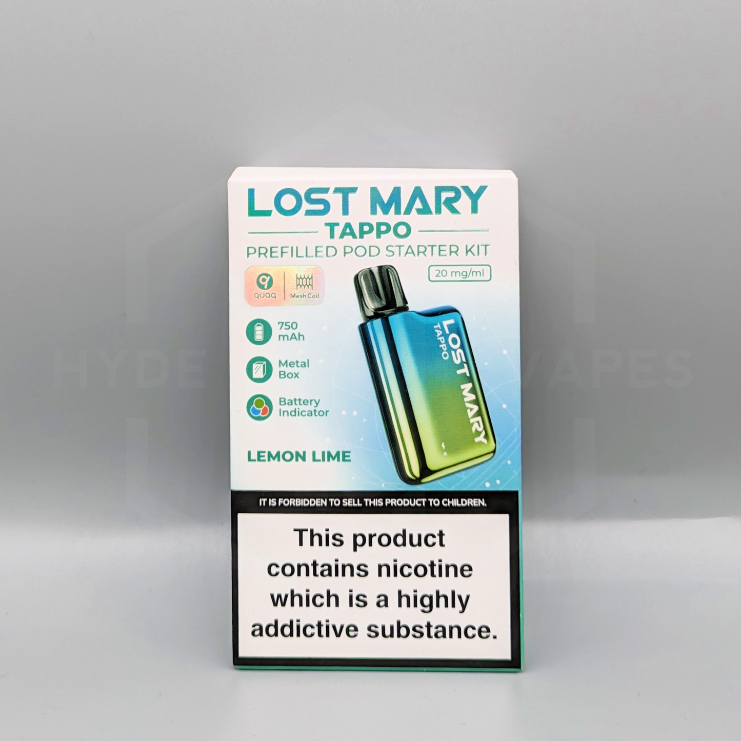 Lost Mary - Tappo Pod Kit - Hyde Vapes - Waterloo