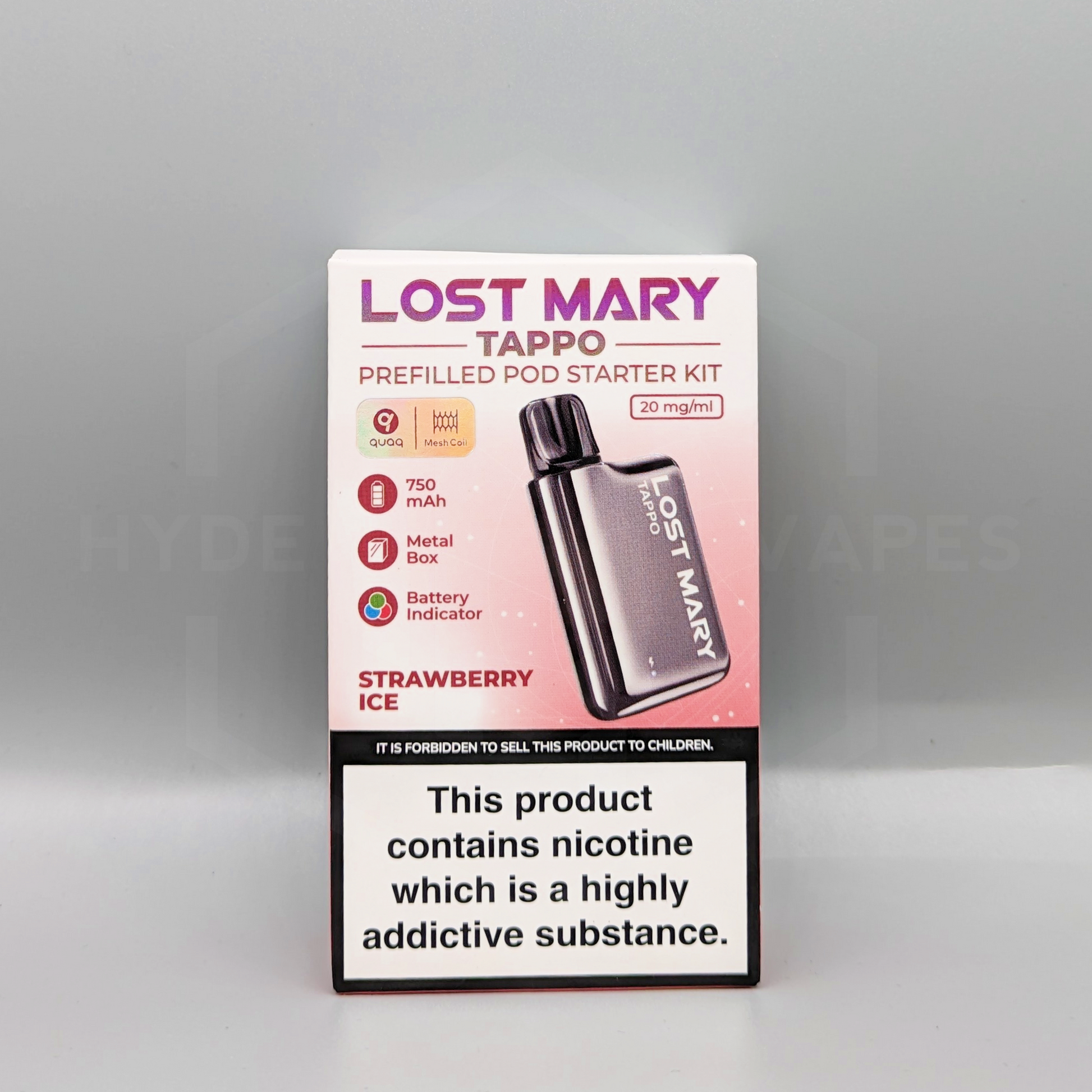 Lost Mary - Tappo Pod Kit - Hyde Vapes - Waterloo