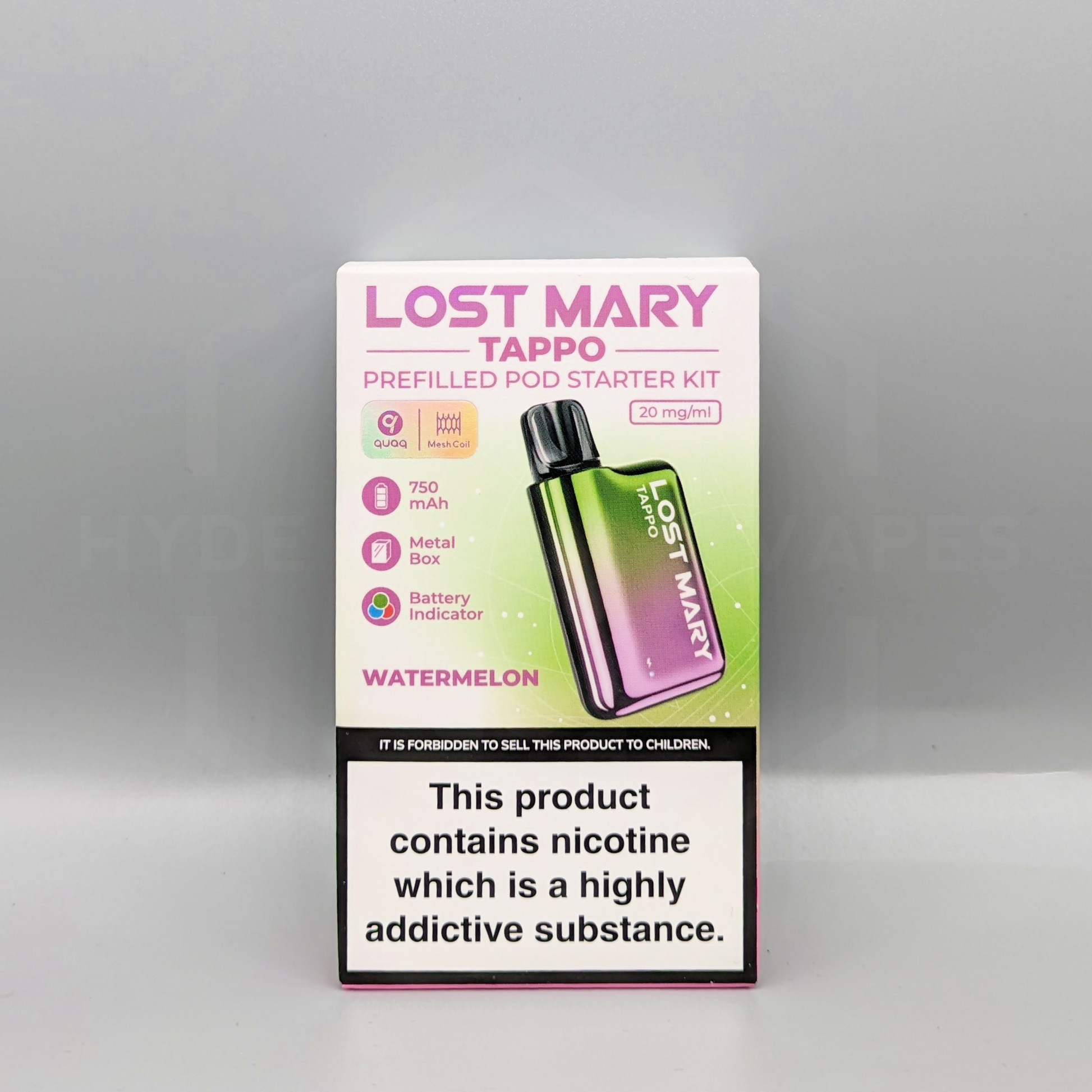 Lost Mary - Tappo Pod Kit - Hyde Vapes - Waterloo