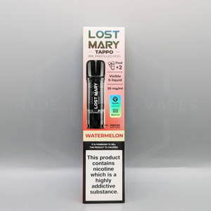 Lost Mary Tappo Prefilled Pods - Watermelon - Hyde Vapes - Waterloo