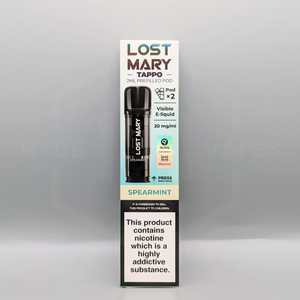 Lost Mary Tappo Prefilled Pods - Spearmint - Hyde Vapes - Waterloo