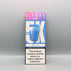 Elf Bar AF5000 - Blueberry Ice - Hyde Vapes - Waterloo