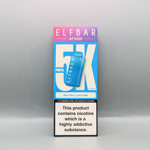 Elf Bar AF5000 - Blue Razz Lemonade - Hyde Vapes - Waterloo