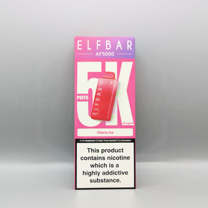 Elf Bar AF5000 - Cherry Ice - Hyde Vapes - Waterloo