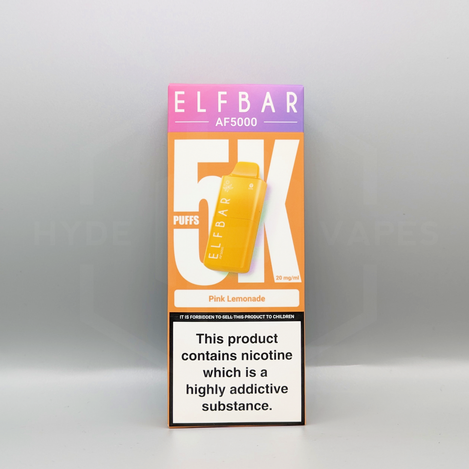 Elf Bar AF5000 - Pink Lemonade - Hyde Vapes - Waterloo