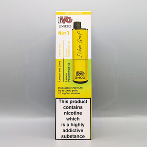 IVG 2400 Disposable - Multi Flavour Lemon Edition - Hyde Vapes - Waterloo