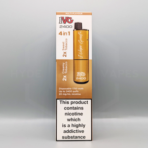 IVG 2400 Disposable - Multi Flavour Tobacco Edition - Hyde Vapes - Waterloo