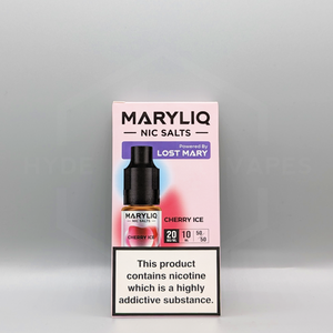 Maryliq - The Official Lost Mary Nic Salt - Cherry Ice - Hyde Vapes - Waterloo