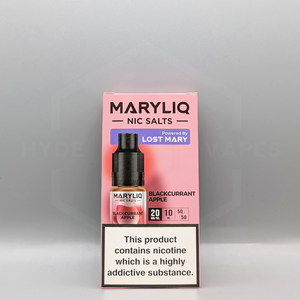 Maryliq - The Official Lost Mary Nic Salt - Blackcurrant Apple - Hyde Vapes - Waterloo