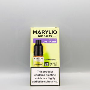 Maryliq - The Official Lost Mary Nic Salt - Lemon Lime - Hyde Vapes - Waterloo