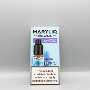 Maryliq - The Official Lost Mary Nic Salt - Menthol - Hyde Vapes - Waterloo