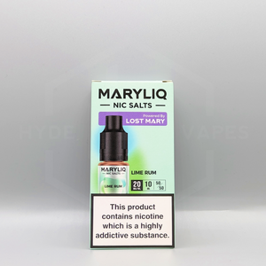 Maryliq - The Official Lost Mary Nic Salt - Lime Rum - Hyde Vapes - Waterloo