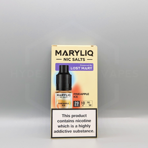 Maryliq - The Official Lost Mary Nic Salt - Pineapple Ice - Hyde Vapes - Waterloo