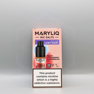 Maryliq - The Official Lost Mary Nic Salt - Peach Strawberry Watermelon Ice - Hyde Vapes - Waterloo