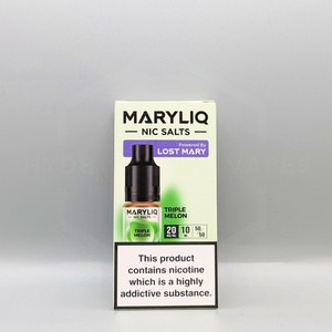 Maryliq - The Official Lost Mary Nic Salt - Triple Melon - Hyde Vapes - Waterloo