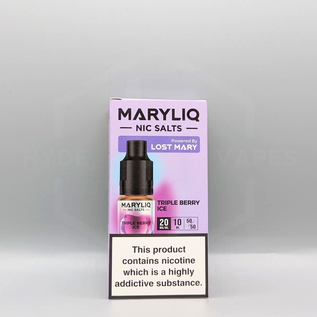 Maryliq - The Official Lost Mary Nic Salt - Triple Berry Ice - Hyde Vapes - Waterloo