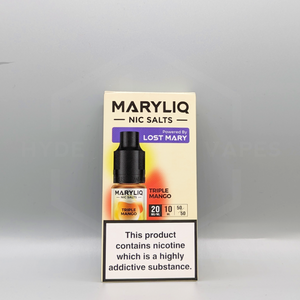 Maryliq - The Official Lost Mary Nic Salt - Triple Mango - Hyde Vapes - Waterloo