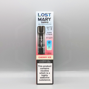 Lost Mary Tappo Prefilled Pods - Cherry Ice - Hyde Vapes - Waterloo
