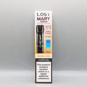 Lost Mary Tappo Prefilled Pods - Lemon Ice - Hyde Vapes - Waterloo