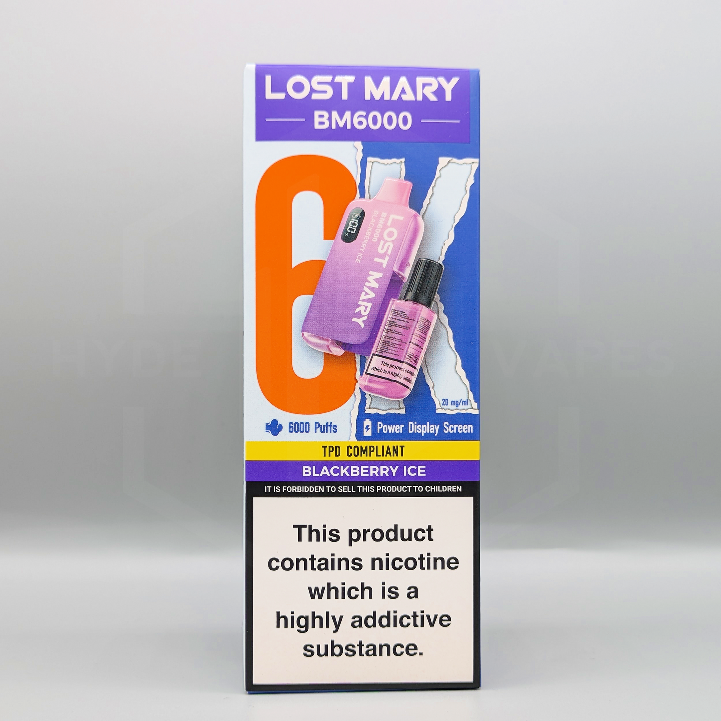 Lost Mary BM6000 - Blackberry Ice