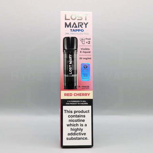 Lost Mary Tappo Prefilled Pods - Red Cherry