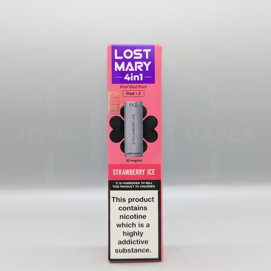 Lost Mary 4 in 1 Replacement Pods - Strawberry Ice