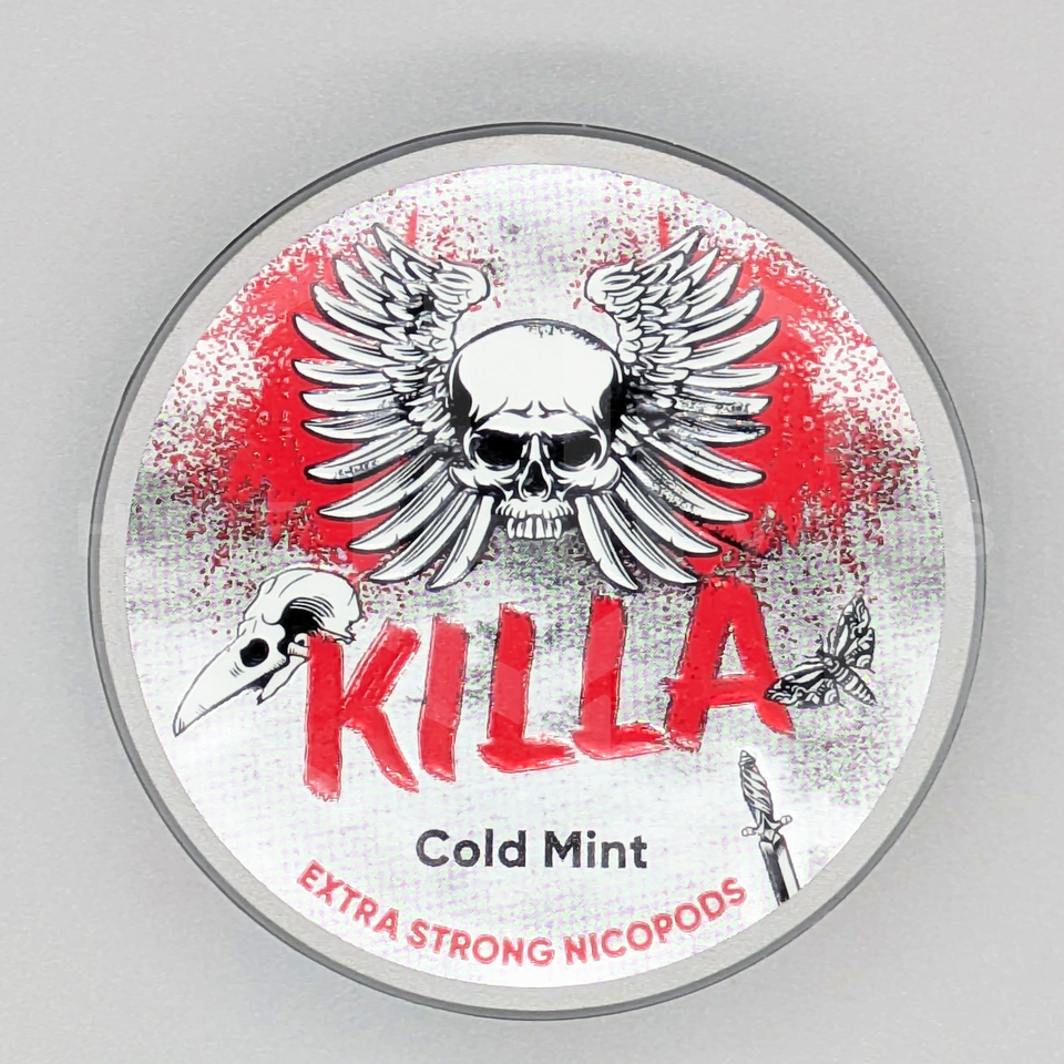 Killa Nicotine Pouches - Cold Mint