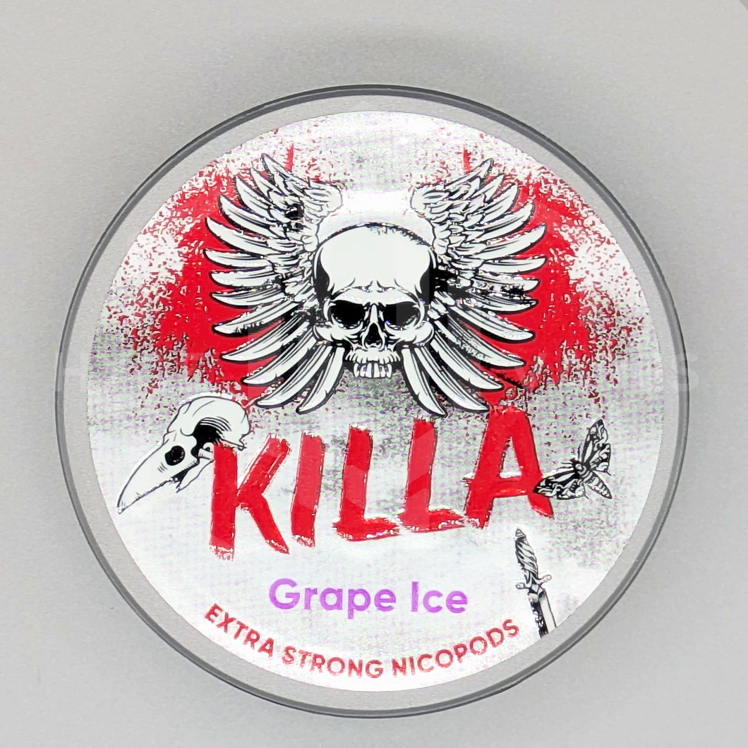 Killa Nicotine Pouches - Grape Ice