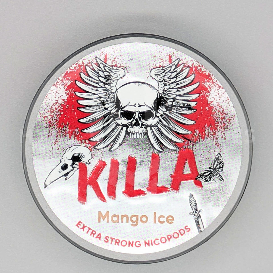 Killa Nicotine Pouches - Mango Ice