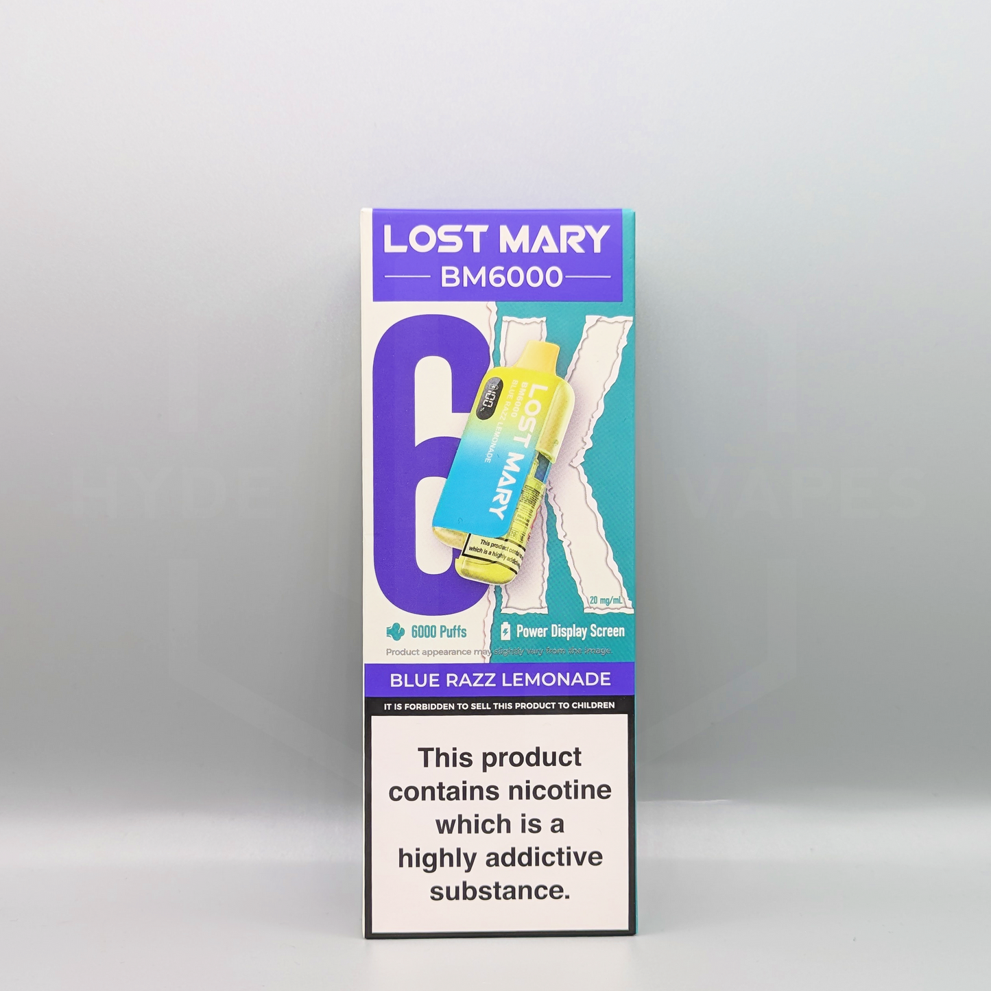 Lost Mary BM6000 - Blue Razz Lemonade