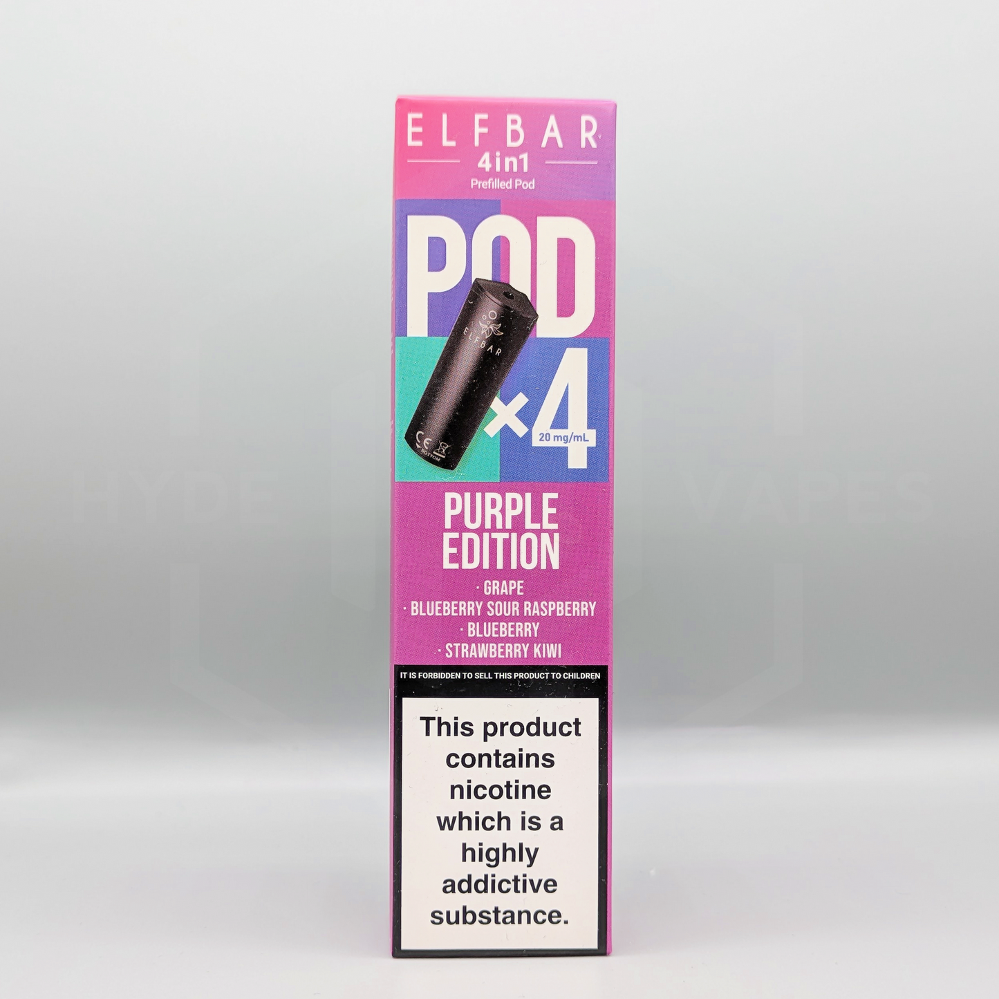 Elf Bar 4 in 1 Prefilled Pods - Purple Edition