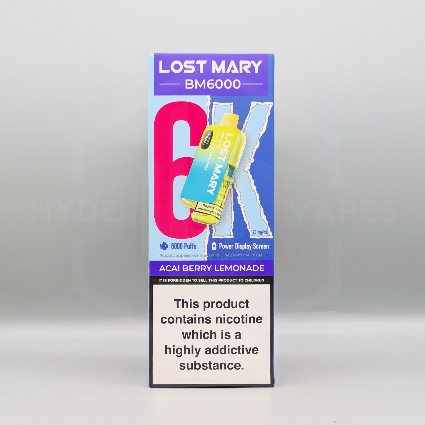 Lost Mary BM6000 - Acai Berry Lemonade