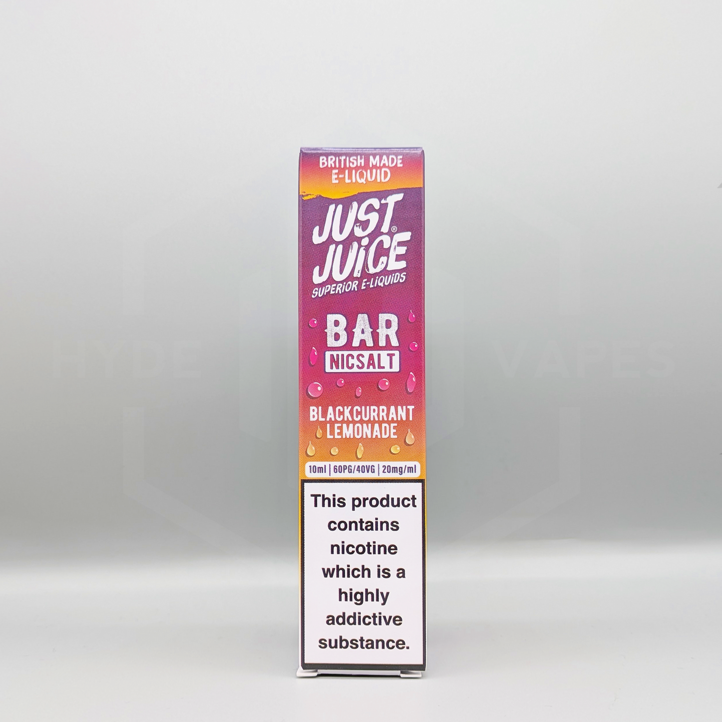 Just Juice Bar Nic Salt - Blackcurrant Lemonade