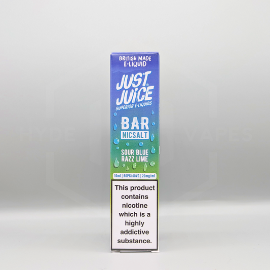 Just Juice Bar Nic Salt - Sour Blue Razz Lime