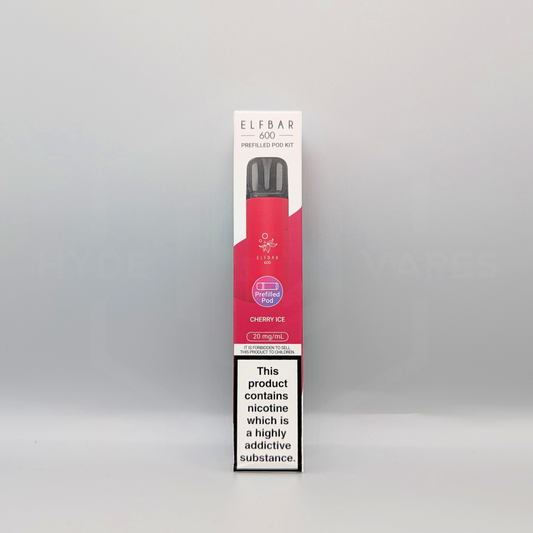 Elf Bar 600 Prefilled Pod Kit - Cherry Ice