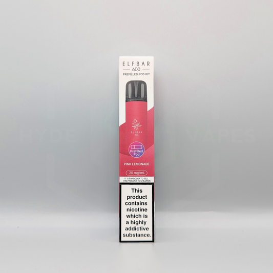 Elf Bar 600 Prefilled Pod Kit - Pink Lemonade