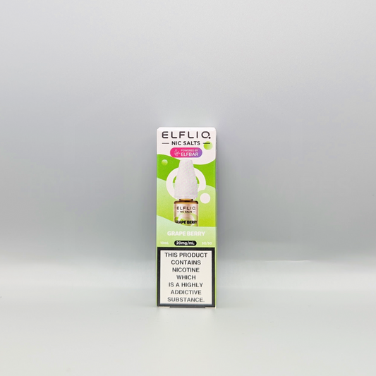 Elfliq - Official Elf Bar Nic Salt - Grape Berry