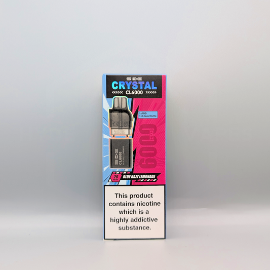 SKE Crystal CL6000 Prefilled Pod - Blue Razz Lemonade