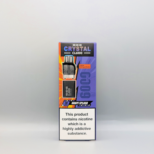 SKE Crystal CL6000 Prefilled Pod - Grape Splash